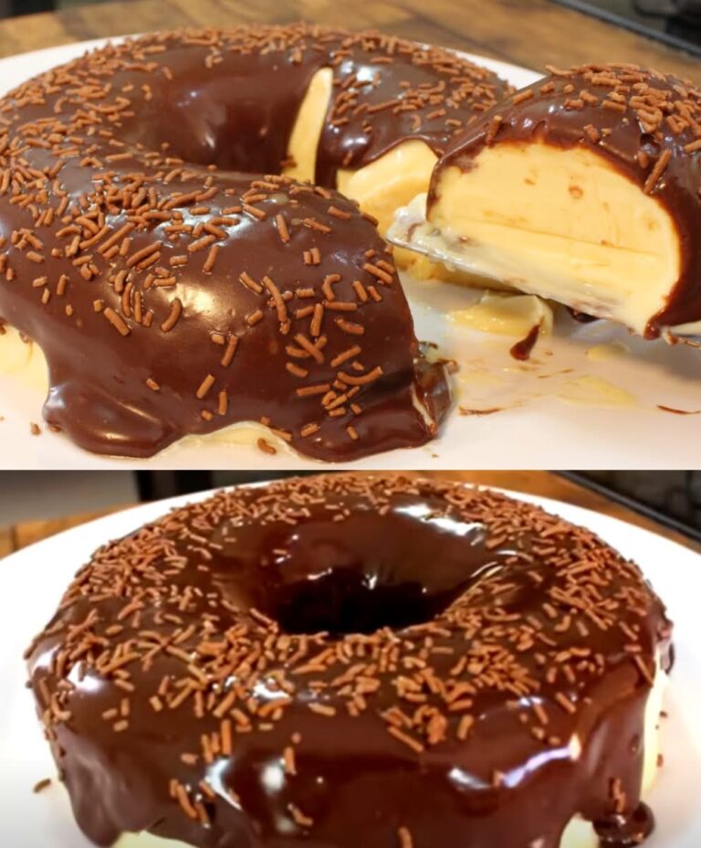 Sorvetão de Maracujá: Bateu, Tá Pronto! Com Calda de Chocolate e Granulado