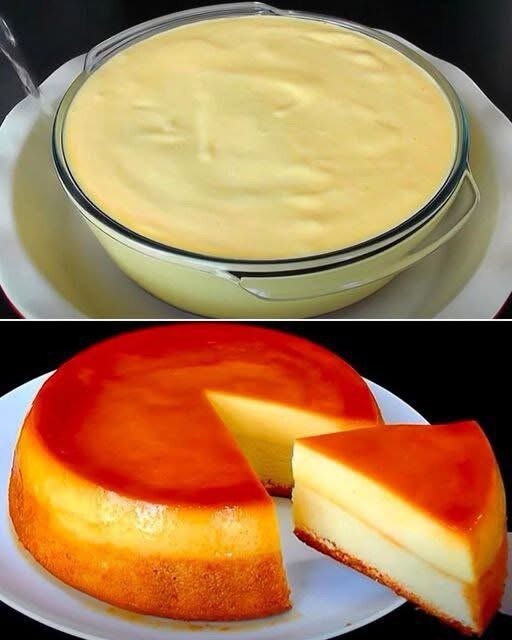 Pudim de Duas Massas: Uma Sobremesa Irresistível