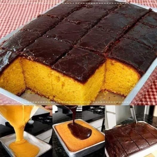 Bolo de Cenoura Maravilhoso